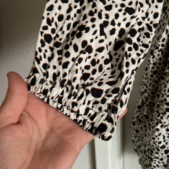 Gap tired animal print dress - Picture 3 of 9